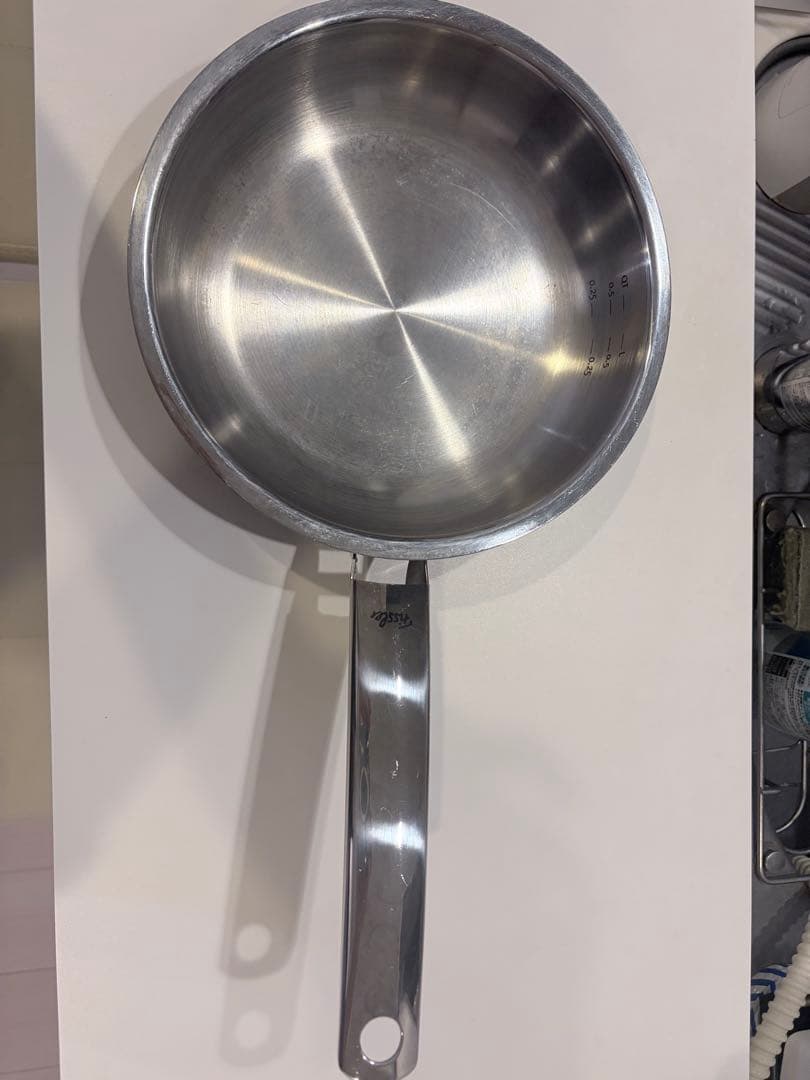 Fissler ステンレススチール 20cmフライパン＋クレンザー