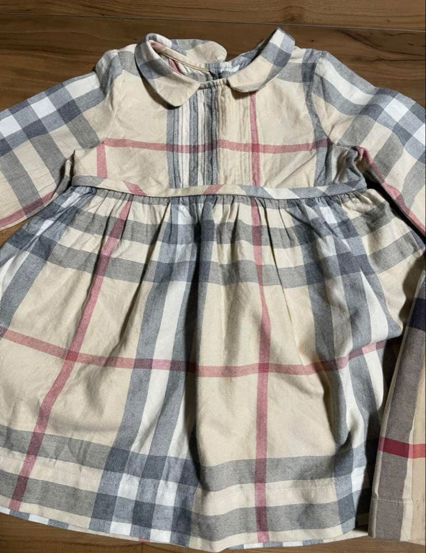 バーバリーチルドレン　ベビー服 ワンピース 2点セット