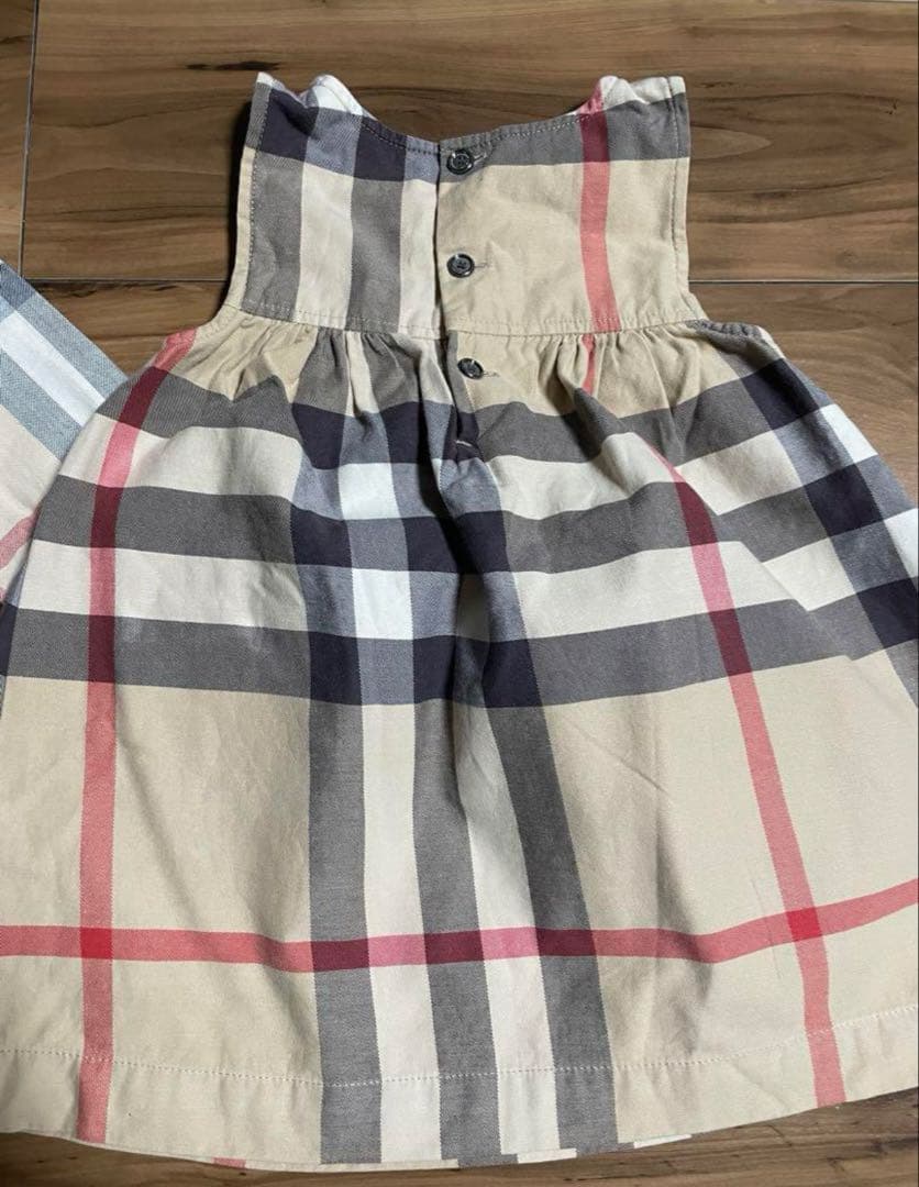 バーバリーチルドレン　ベビー服 ワンピース 2点セット