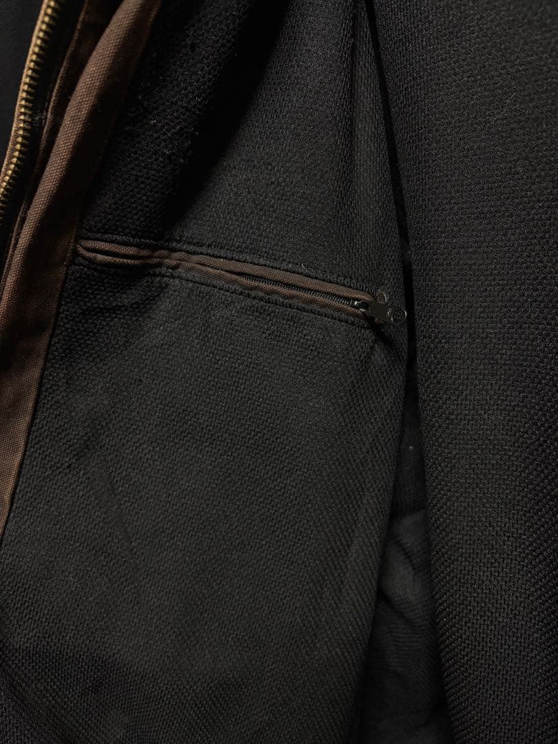 【希少】carhartt アクティブジャケット モカブラウン　裏サーマル