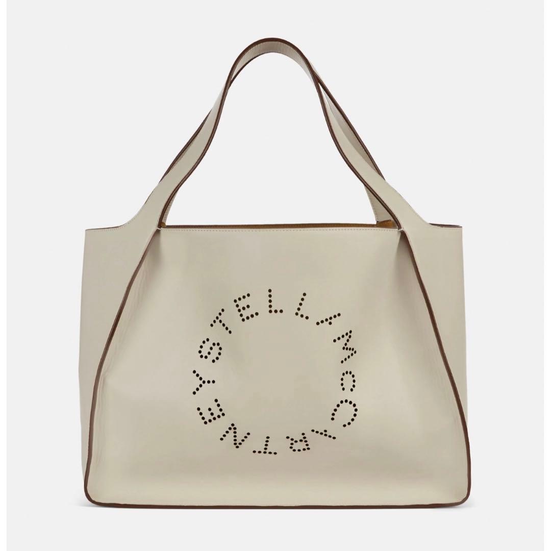 Stella Logo Tote Bag ステラ ロゴ トートバッグ ブラウン