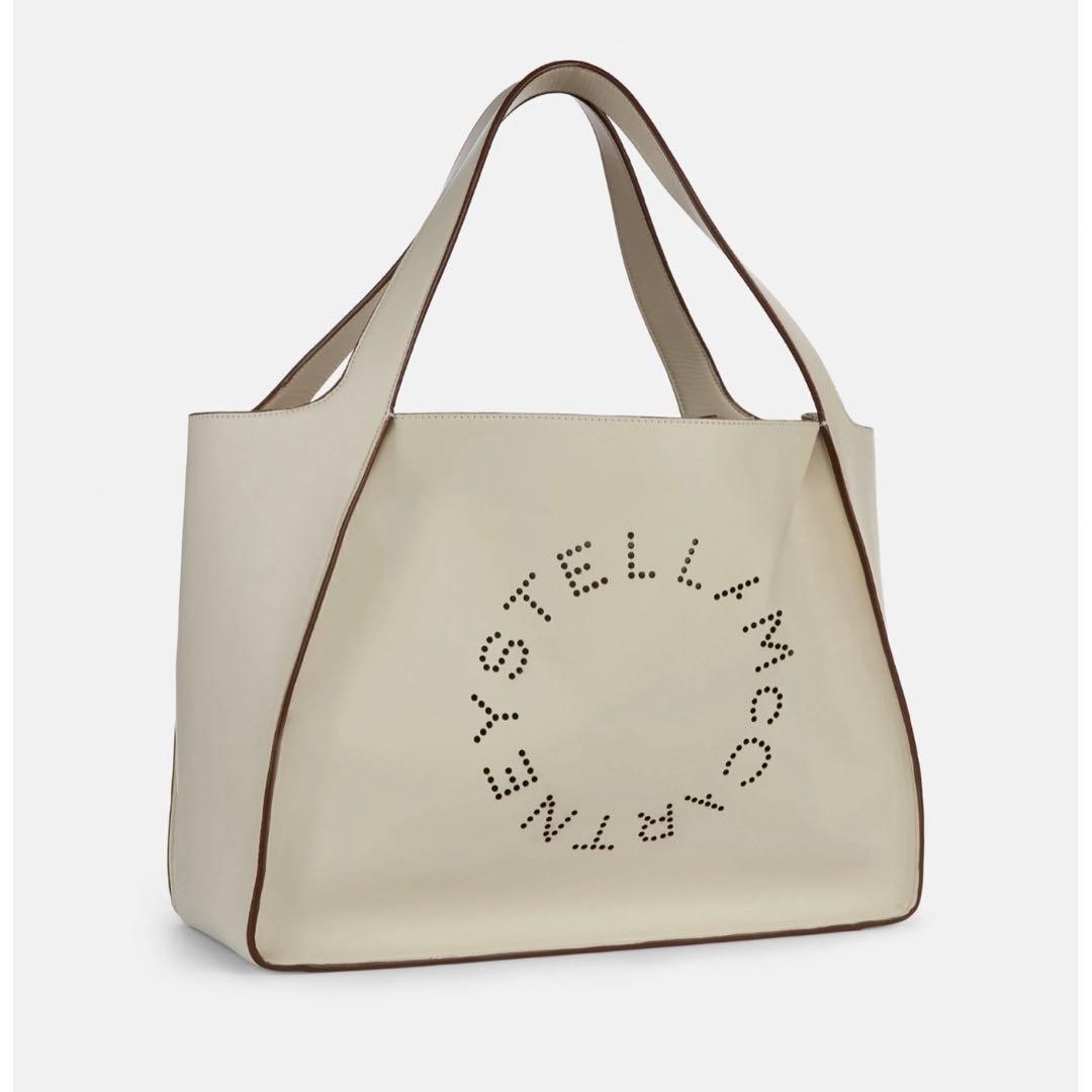 Stella Logo Tote Bag ステラ ロゴ トートバッグ ブラウン