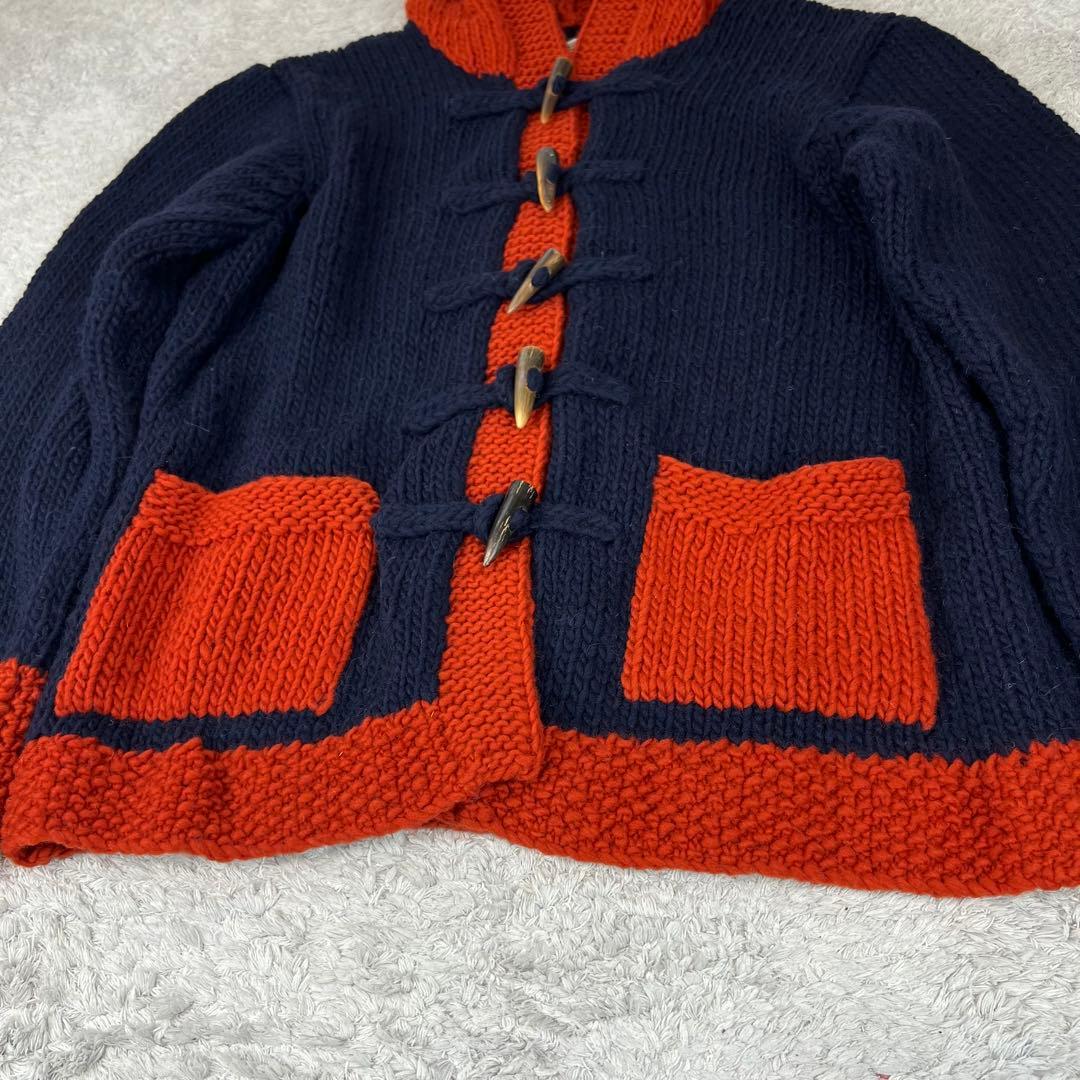 BO'S GLAD RAGS ボーズグラッドラグス　ニット　フーディーアウターL