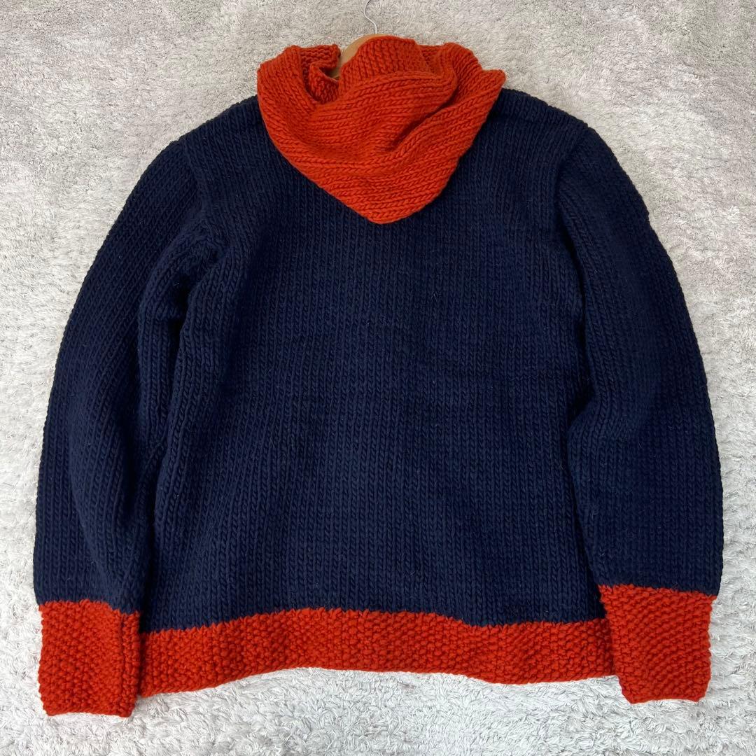 BO'S GLAD RAGS ボーズグラッドラグス　ニット　フーディーアウターL