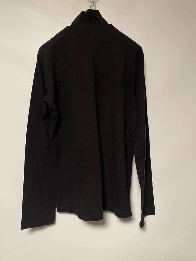 y's for men ハイネックジッププルオーバー　黒3 ヨウジヤマモト