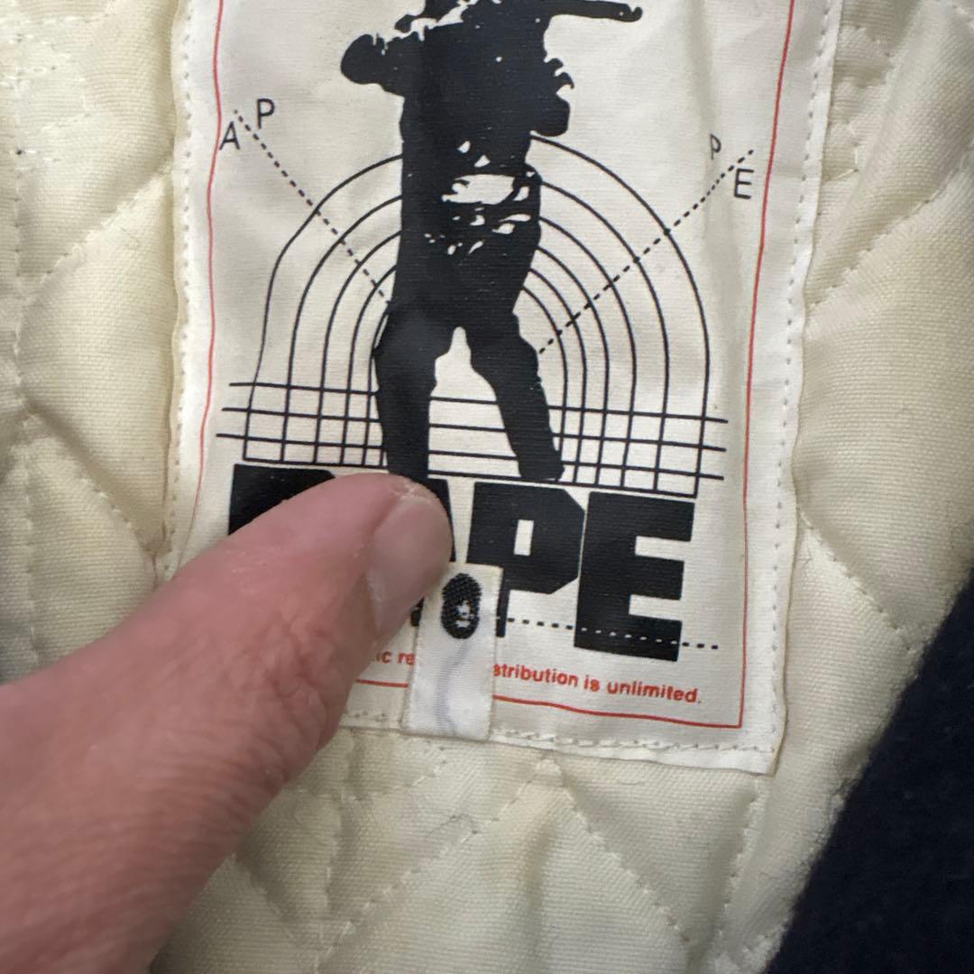 比*嘉様 BAPE ジャケット デッドストック 【 APE ベイプ アベイシング