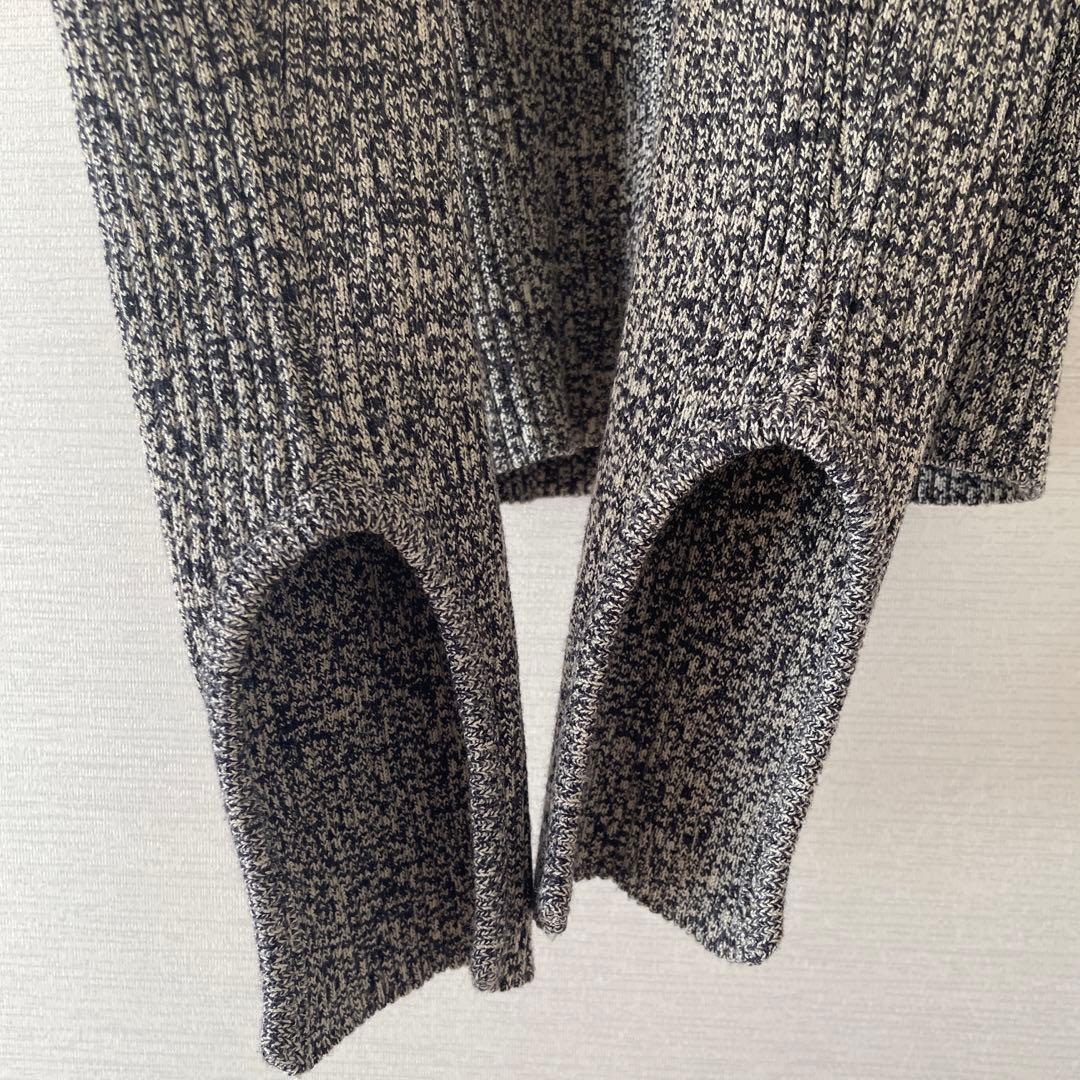 anuke Slit Turtle Knit ミックス