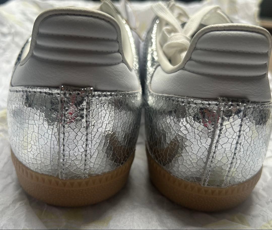 adidas originals samba OG シルバー スニーカー