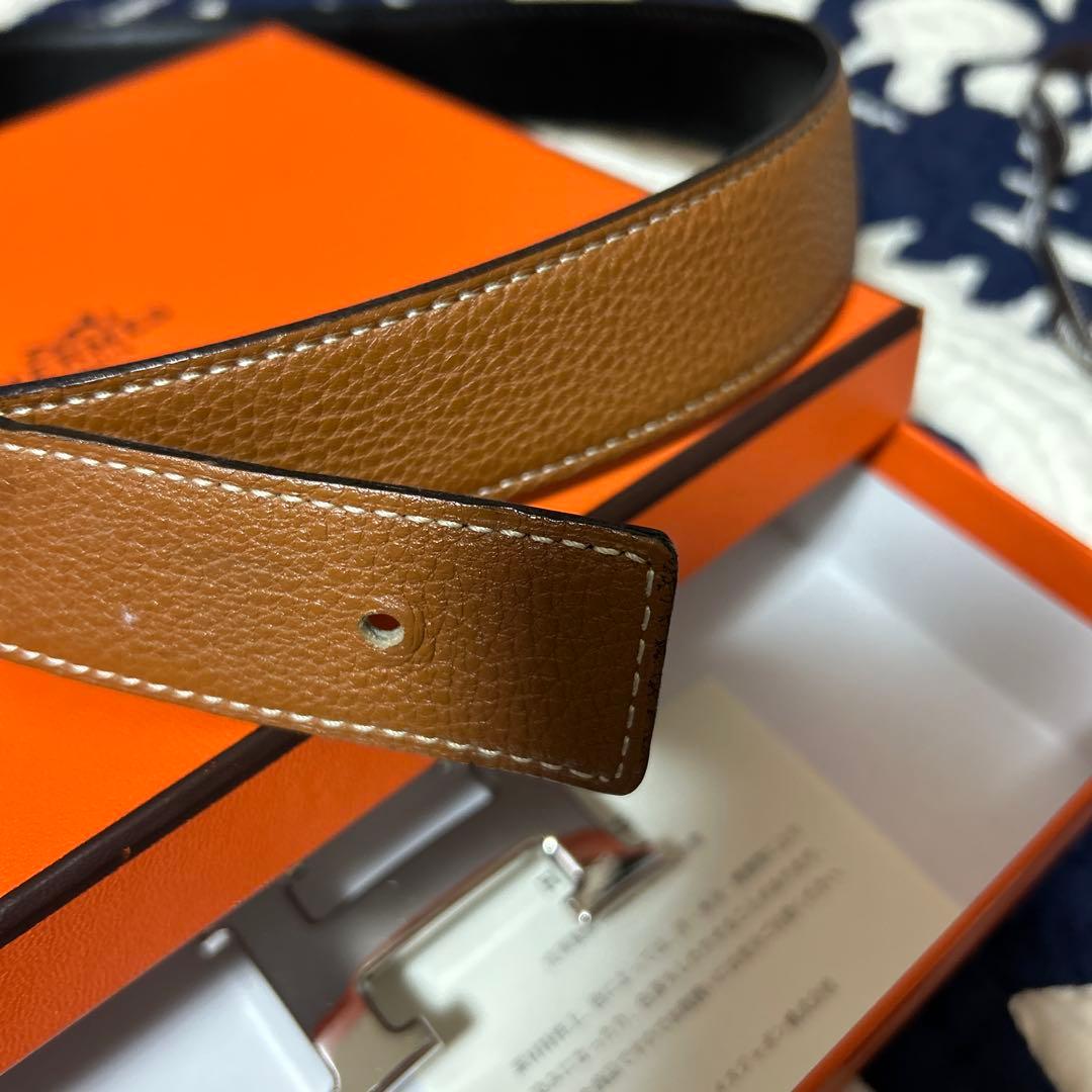 HERMES ／コンスタンス　リバーシブルレザー ベルト