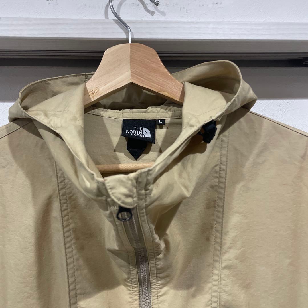 THE NORTH FACE Lサイズ　コンパクトジャケット ベージュ ナイロン