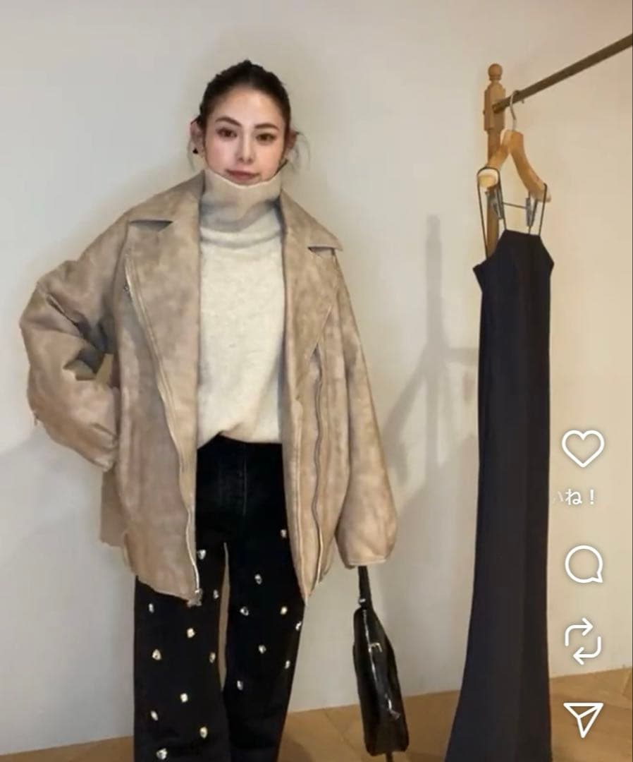 SEAROOMLYNNVintage ECOレザーBIGライダース