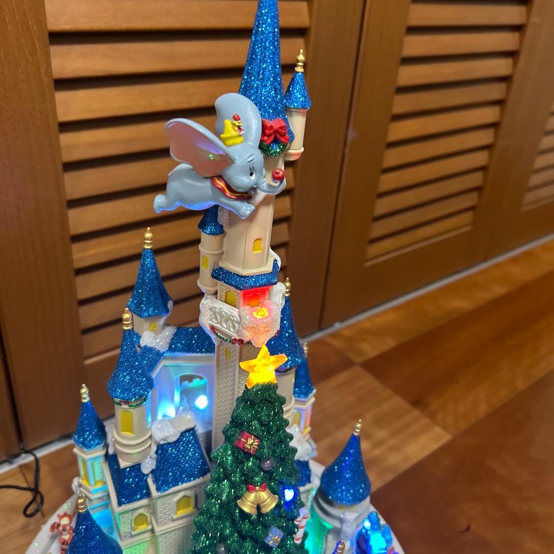 Disney クリスマスツリー お城の装飾品　イルミネーション