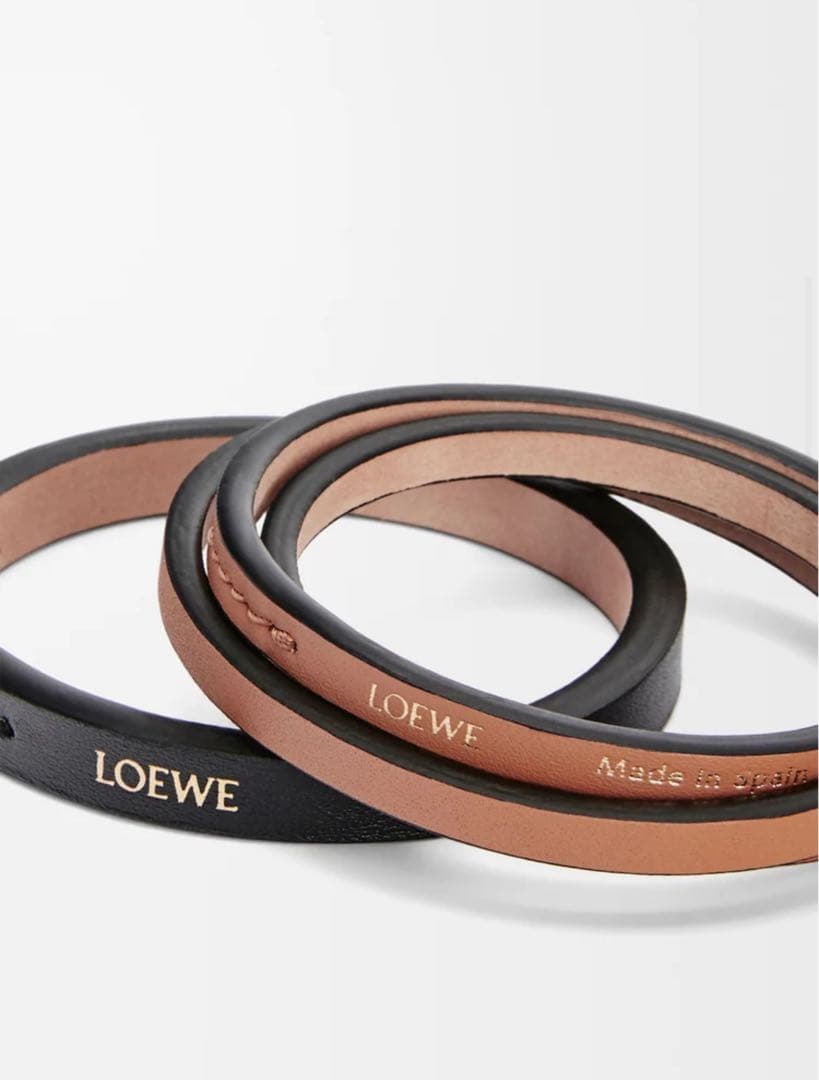 値下げ不可　LOEWE ロエベ　ダブルバングルセット　ブレスレット　ユニセックス