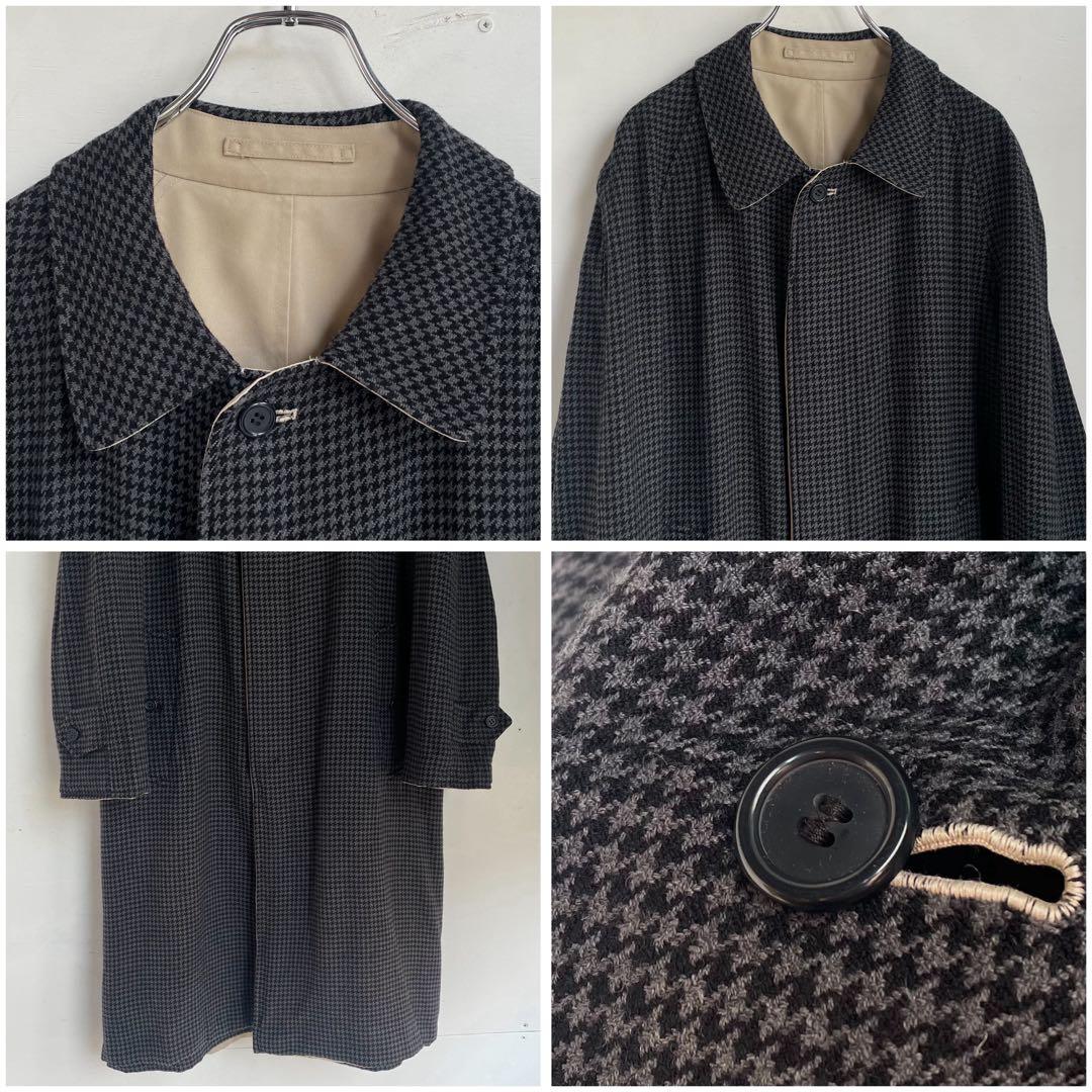 80s Burberry リバーシブルコート ヴィンテージ バーバリー 古着
