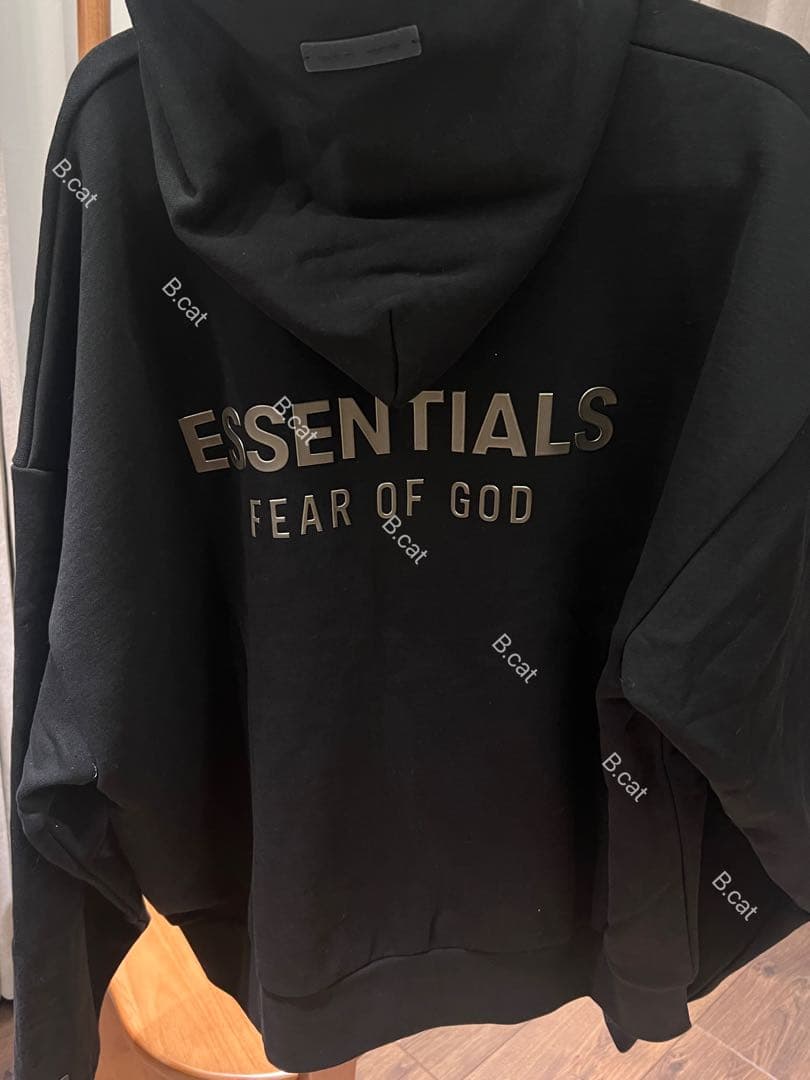 FEAR OF GOD ESSENTIALSジップアップ パーカーL