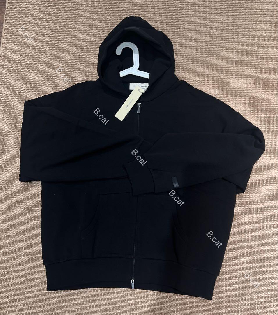 FEAR OF GOD ESSENTIALSジップアップ パーカーL