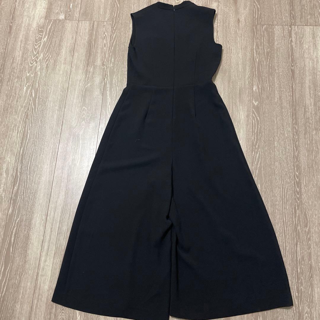 ESTNATION ブラック ノースリーブ オールインワン美品