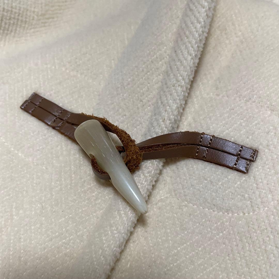 BURBERRY ダッフルコート ヘリンボーン ウール ムーアブルック 水牛