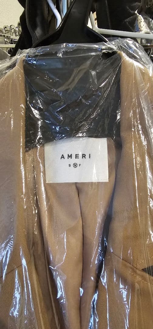 AMERI トレンチ　コート　ロング　春　秋