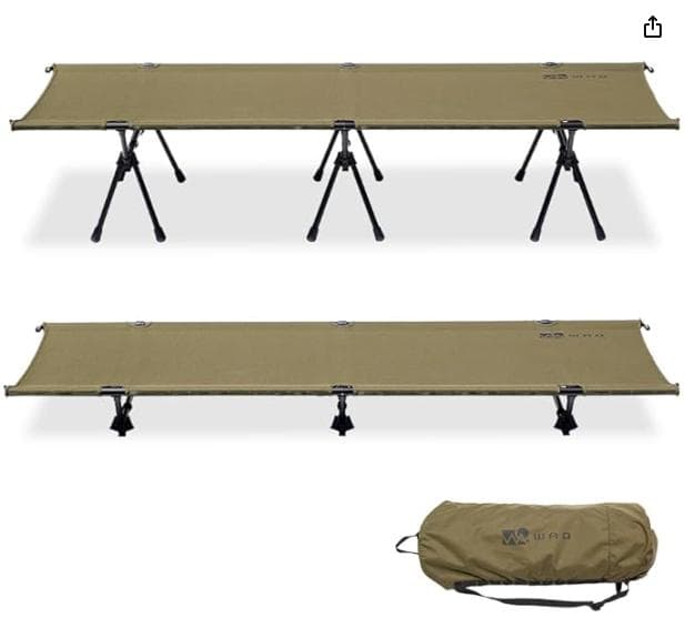 アウトドア寝具 WAQ 2WAY Folding Cot 600D