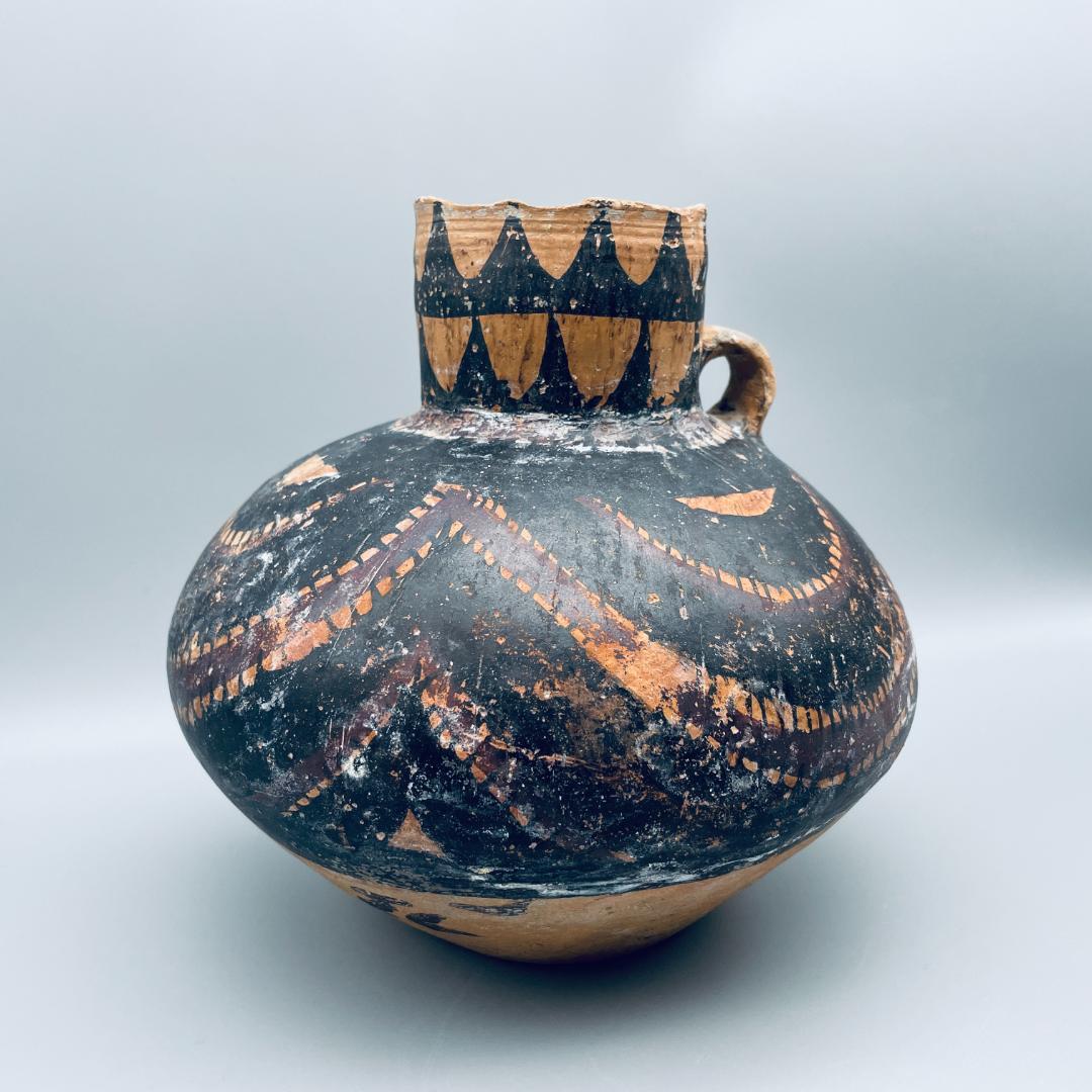 伝土門拳旧蔵品 彩文土器（アンダーソン） 中国陶磁器