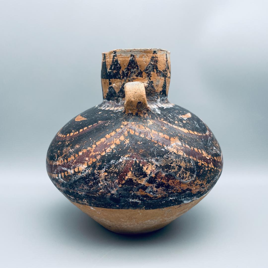 伝土門拳旧蔵品 彩文土器（アンダーソン） 中国陶磁器
