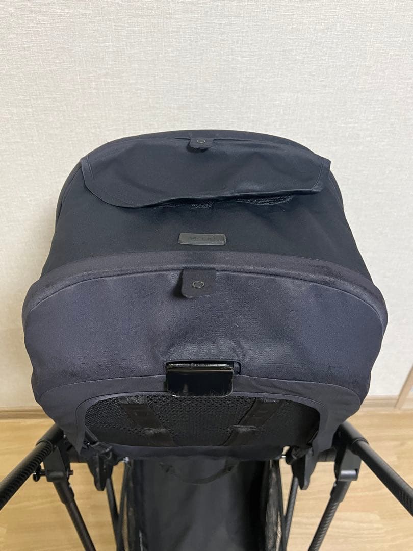 ベビーカー　メリオカーボン　ブラック