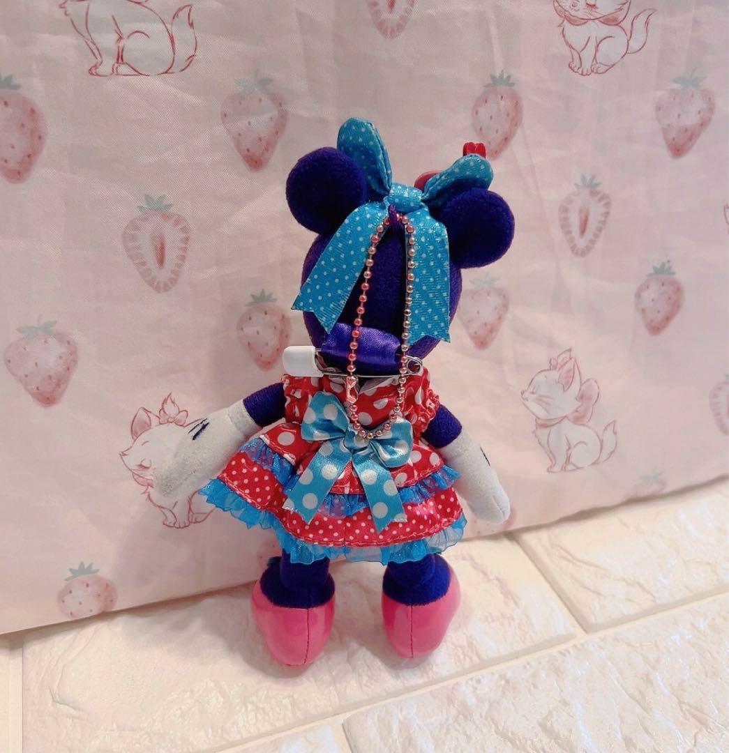 ディズニー　ミニー　パルパルーザ　ファンダーランド　ぬいぐるみバッジ　♡