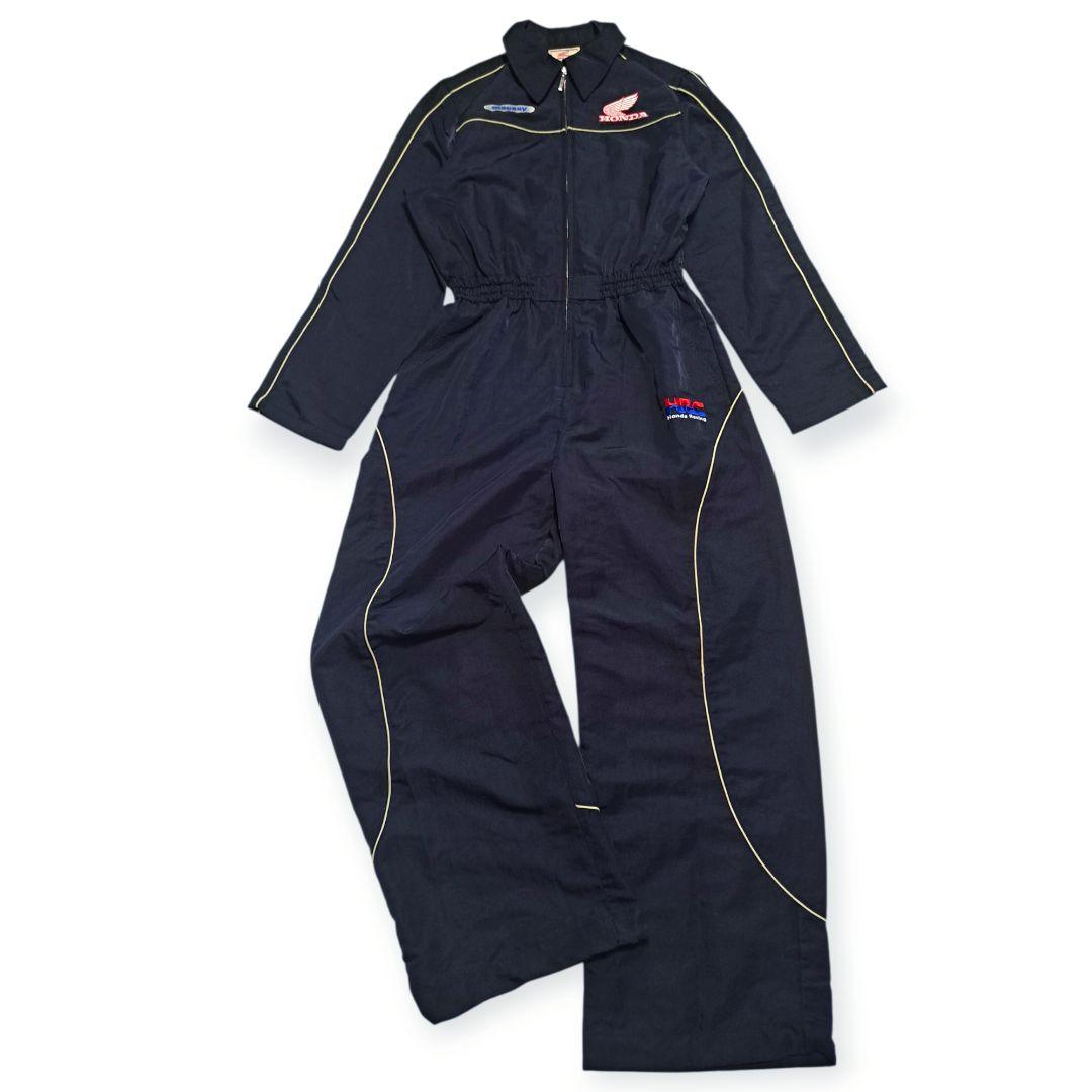 美品【Moussy × HONDA】 ジャンプスーツ サイズ2　ネイビー　紺
