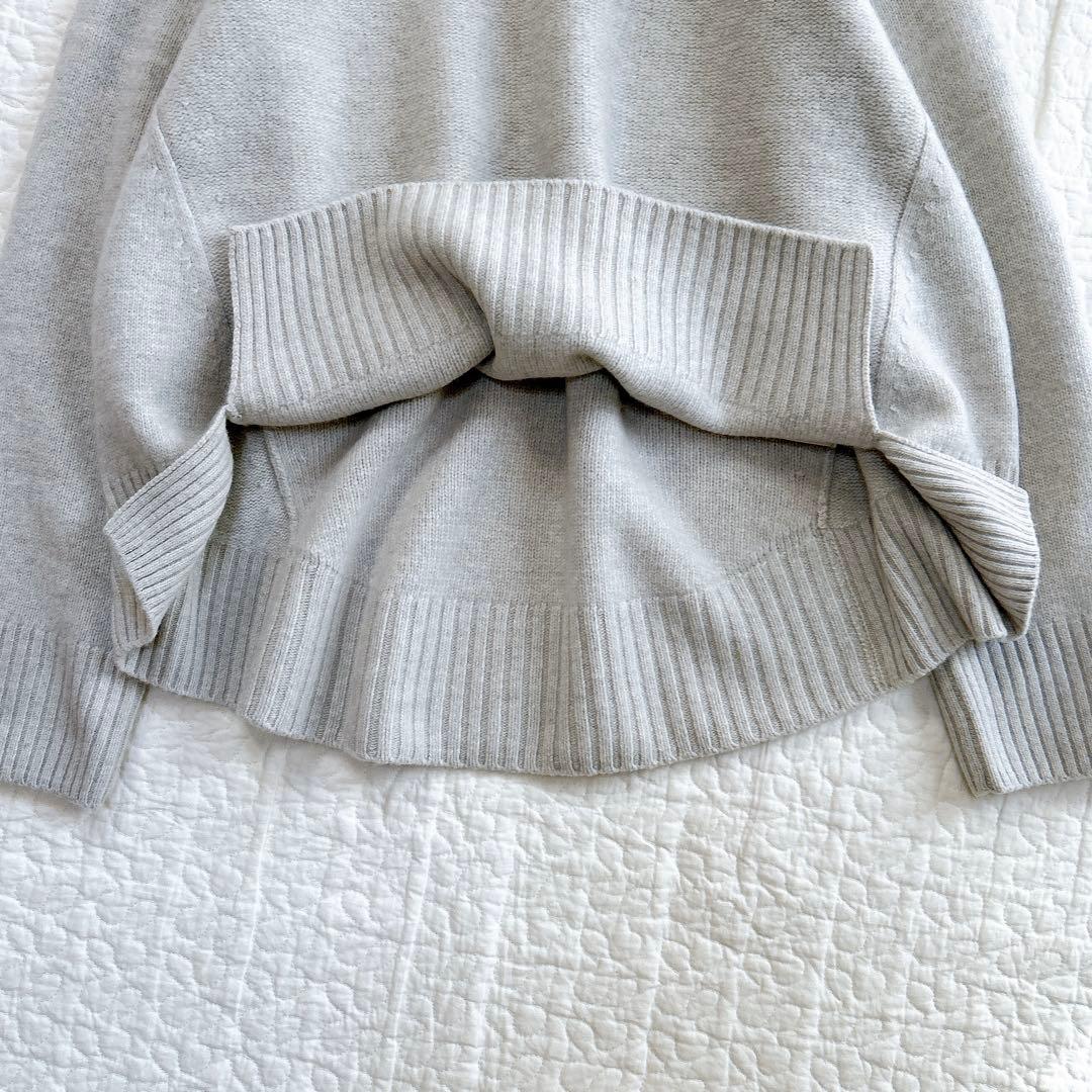 美品✨ フレームワーク タートル ニット カシミヤ混 ウール オーバーサイズ