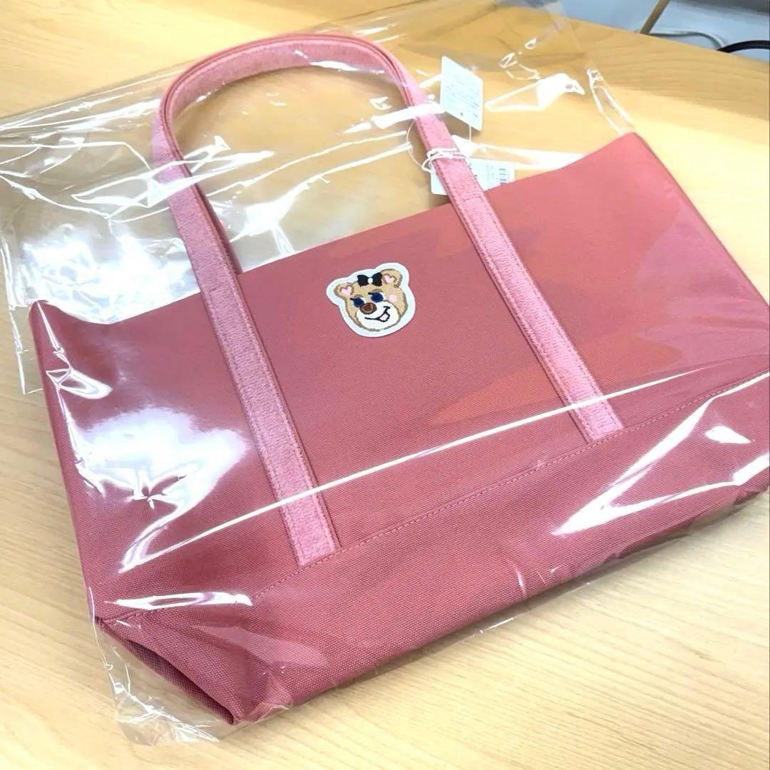 ラブラリーバイフェイラー オールドテディ ワッペントートバッグ LL ピンク 大