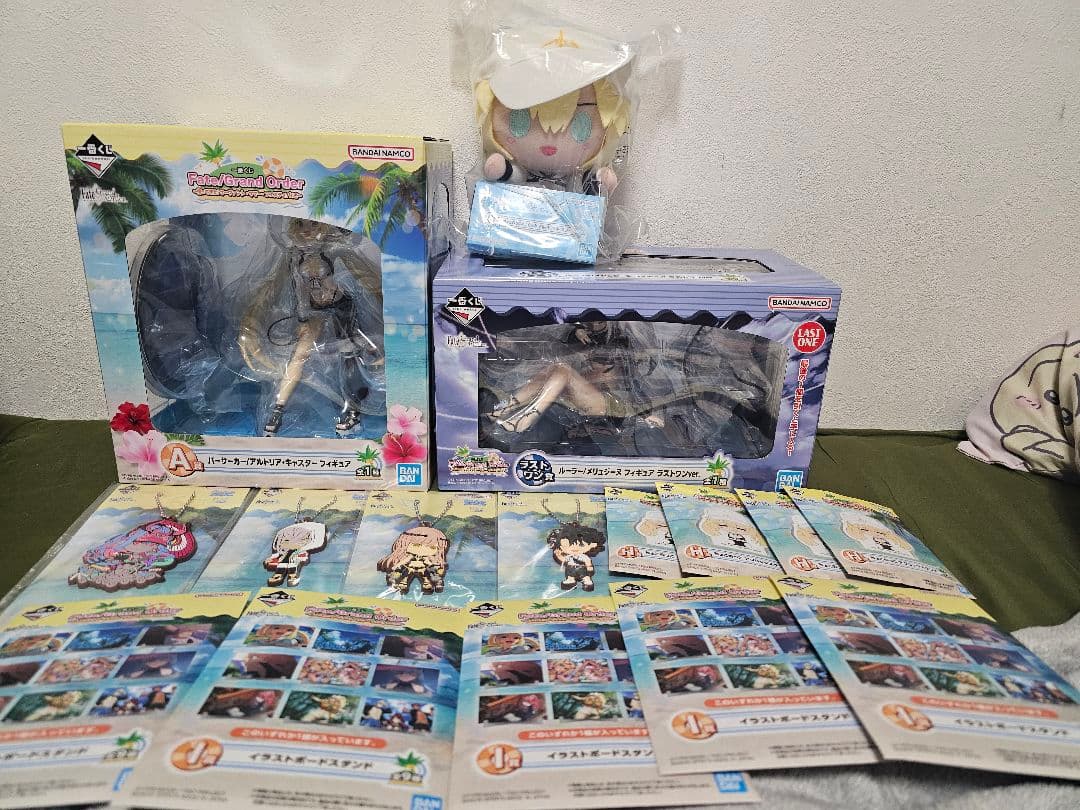 一番くじ FGO アルトリア メリュジーヌ フィギュアラストワン ぬいぐるみ付き