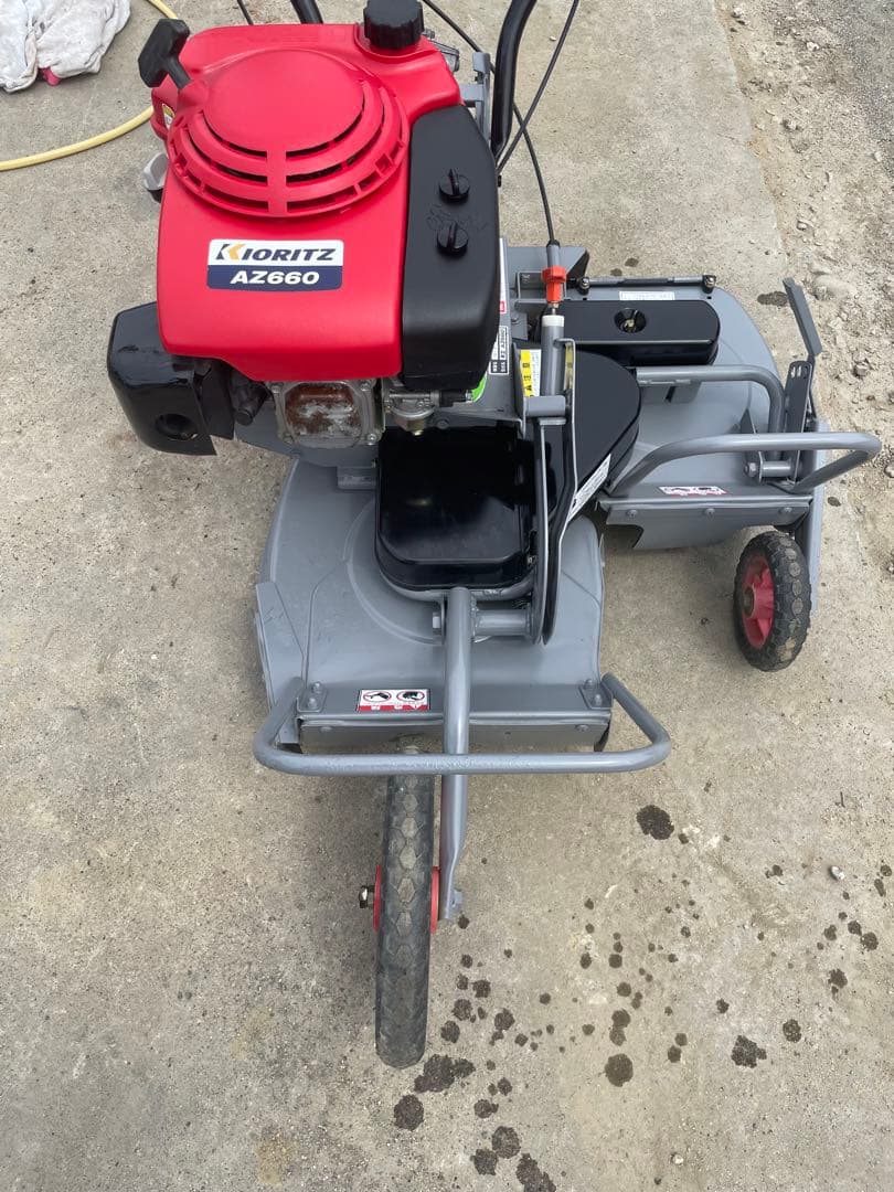 ハーフクンが購入しました、共立 自走式二面刈　畦草刈機 ウイングモア AZ660