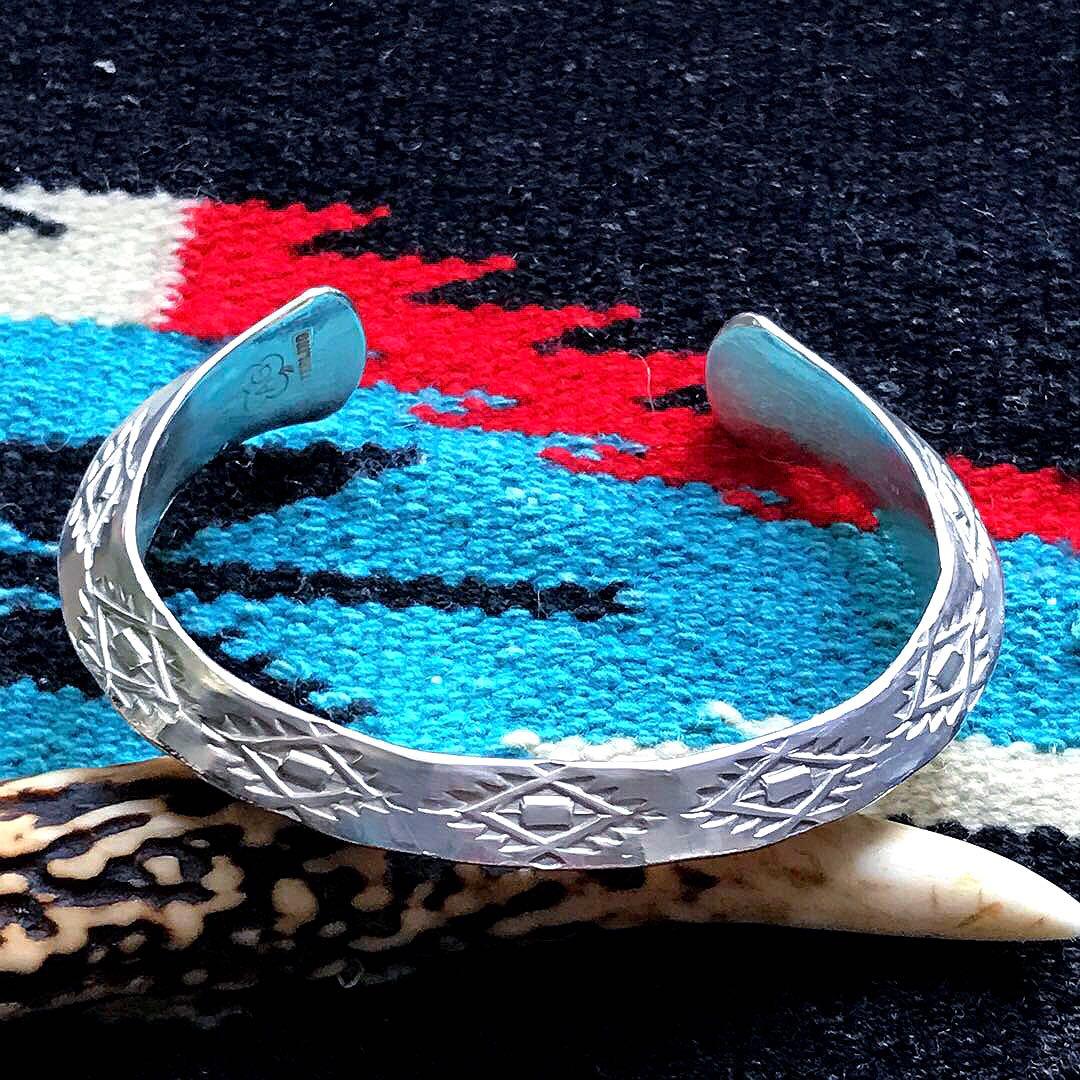 Indian Jewelry アーノルドグッドラック　シルバー　バングル②
