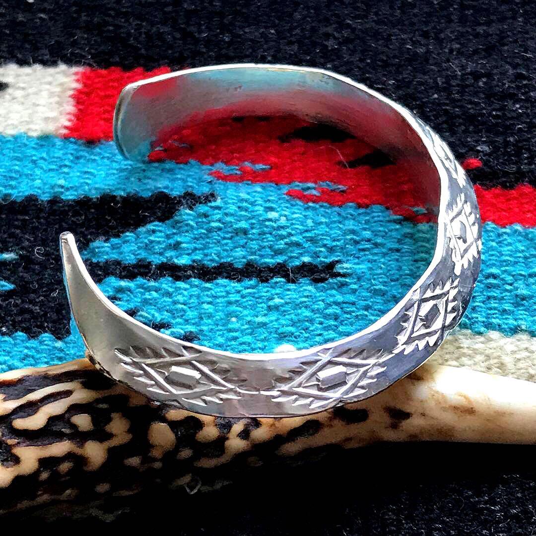Indian Jewelry アーノルドグッドラック　シルバー　バングル②