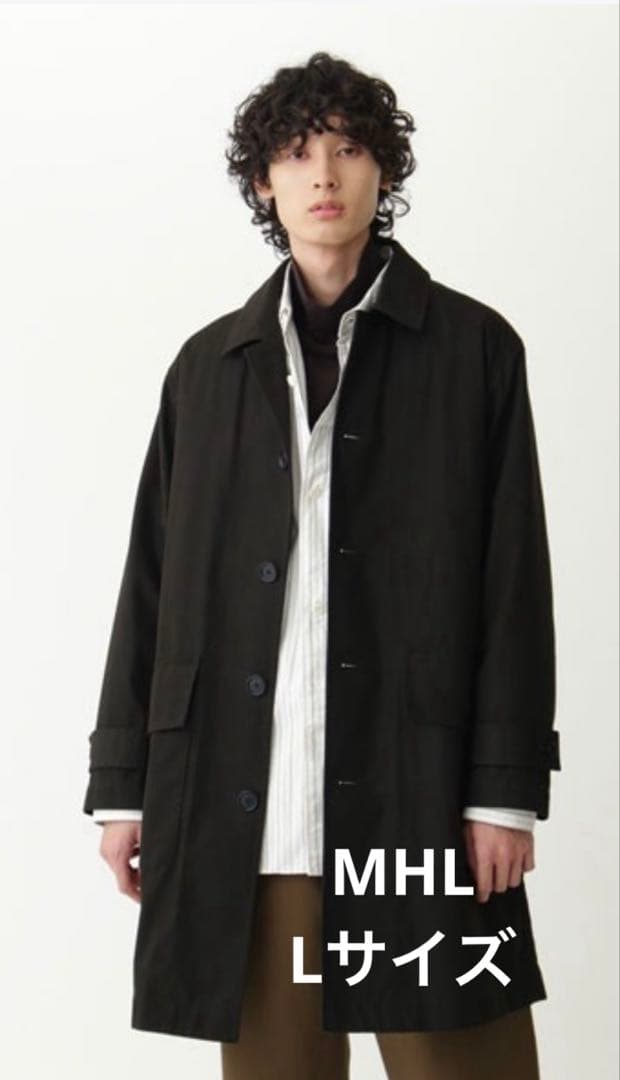 MHL. ダウンライナー付きステンカラーコート