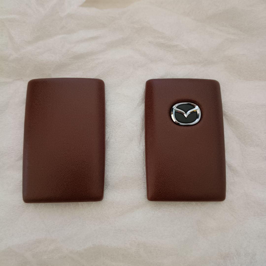 セレクティブキーシェル マツダ純正　新品未使用　取扱説明書付き　ブラウン