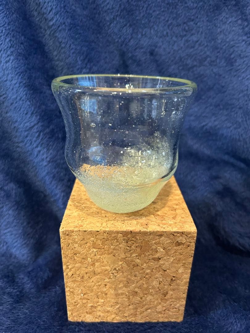 稲嶺盛吉製作　琉球ガラス　泡ガラス　クリアD