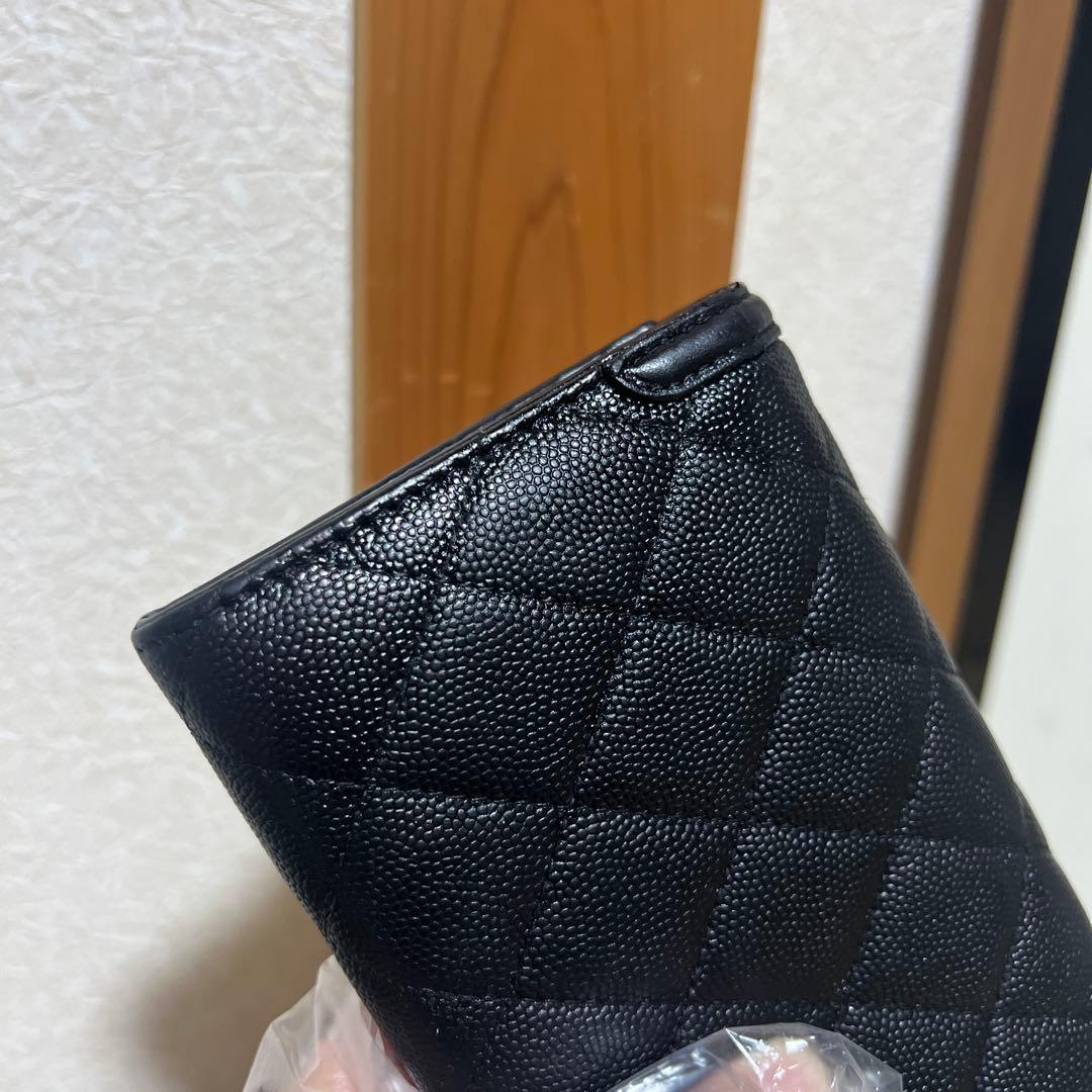 CHANEL フィリグリー　長財布　キャビアスキン