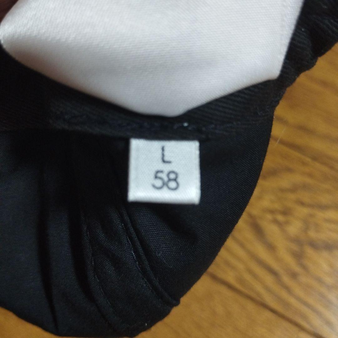 Balenciaga ブラック ベースボールキャップ