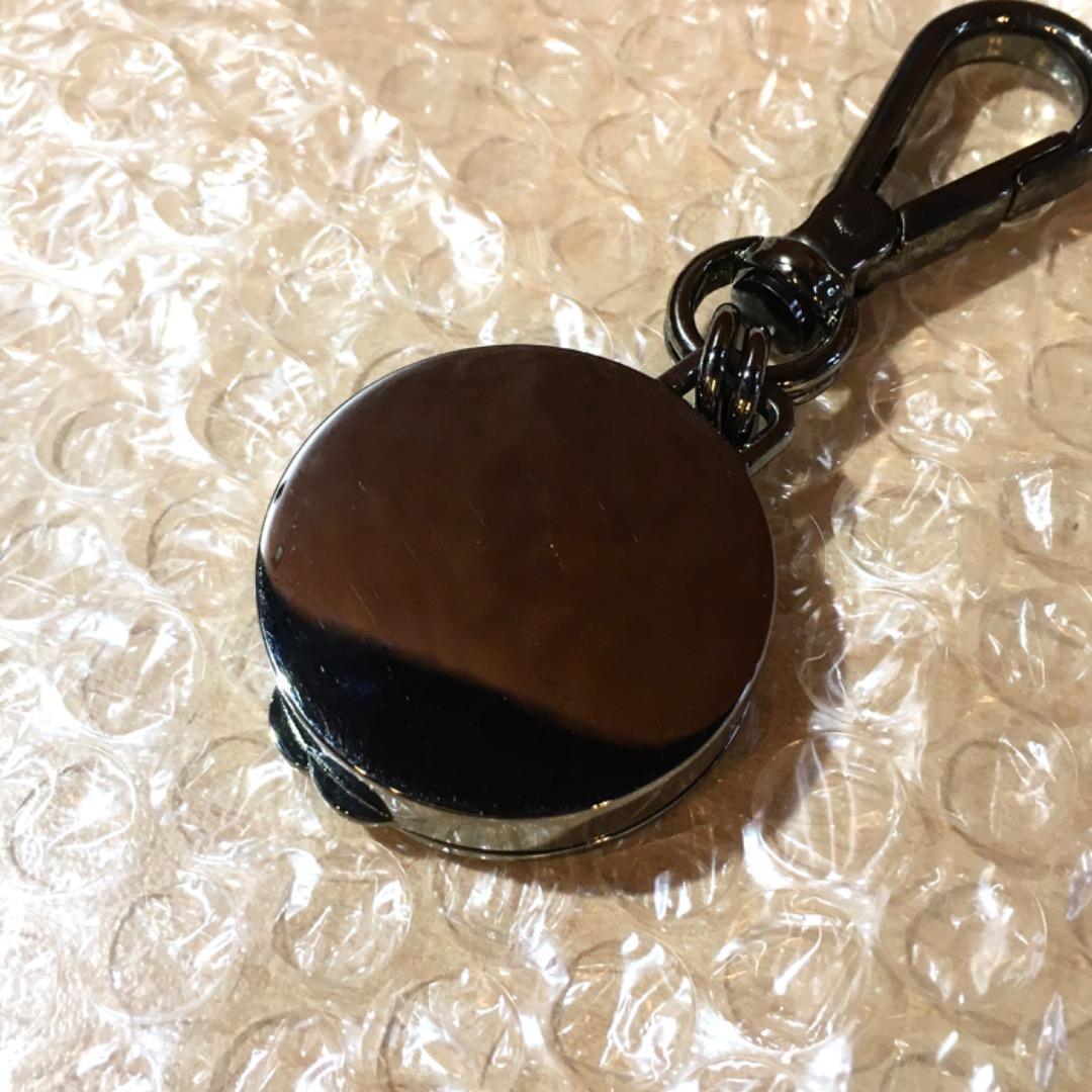レア PRADA プラダ グリッター ピルケース バッグチャーム キーホルダー