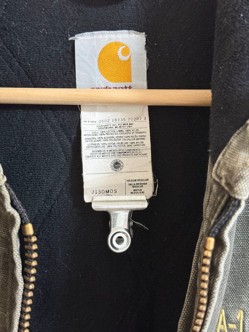 Carhartt　アクティブジャケット グリーン