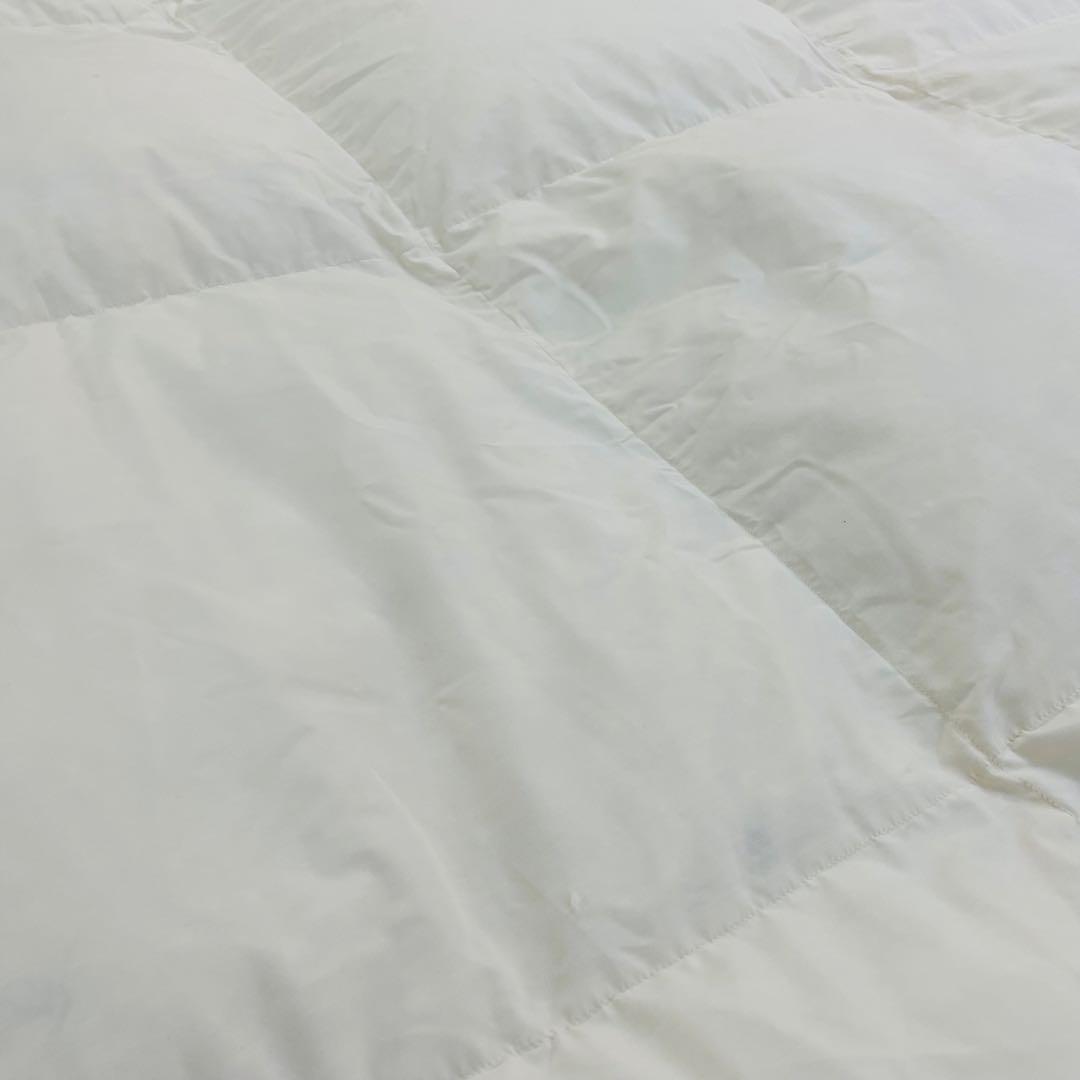羽毛布団 シングル 抗菌防臭羽毛 きなり 150×210cm 日本製　特価