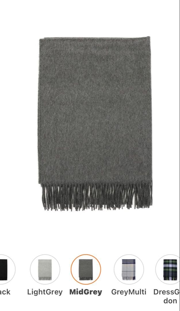 Johnstons of Elgin ジョンストンズ　カシミヤ　大判　正規品