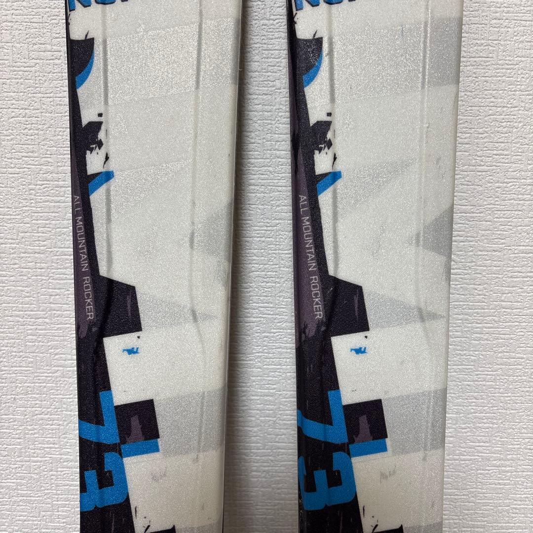 ATOMIC 173cm スキー板 工具不要　LEKI 120cmストック