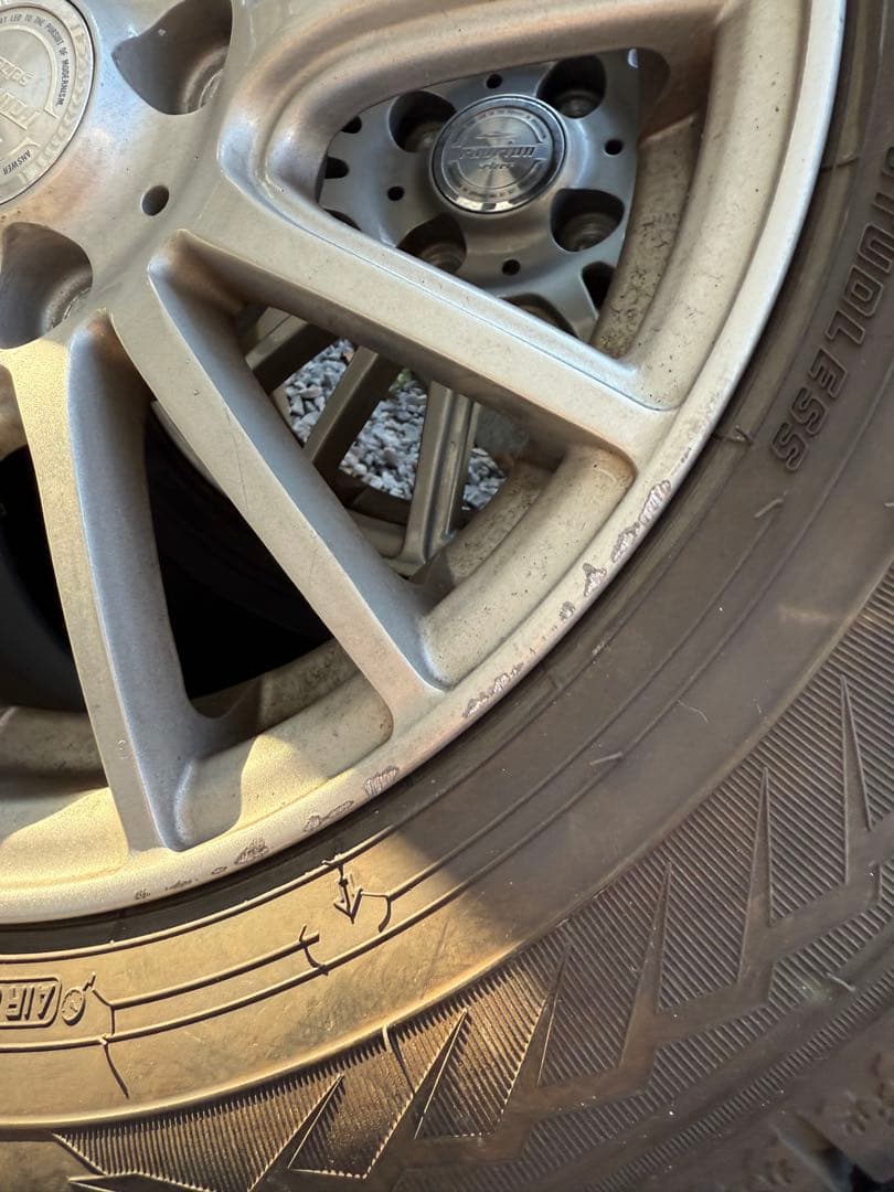 165/70R14 23年製スタッドレス アルミ4本セット