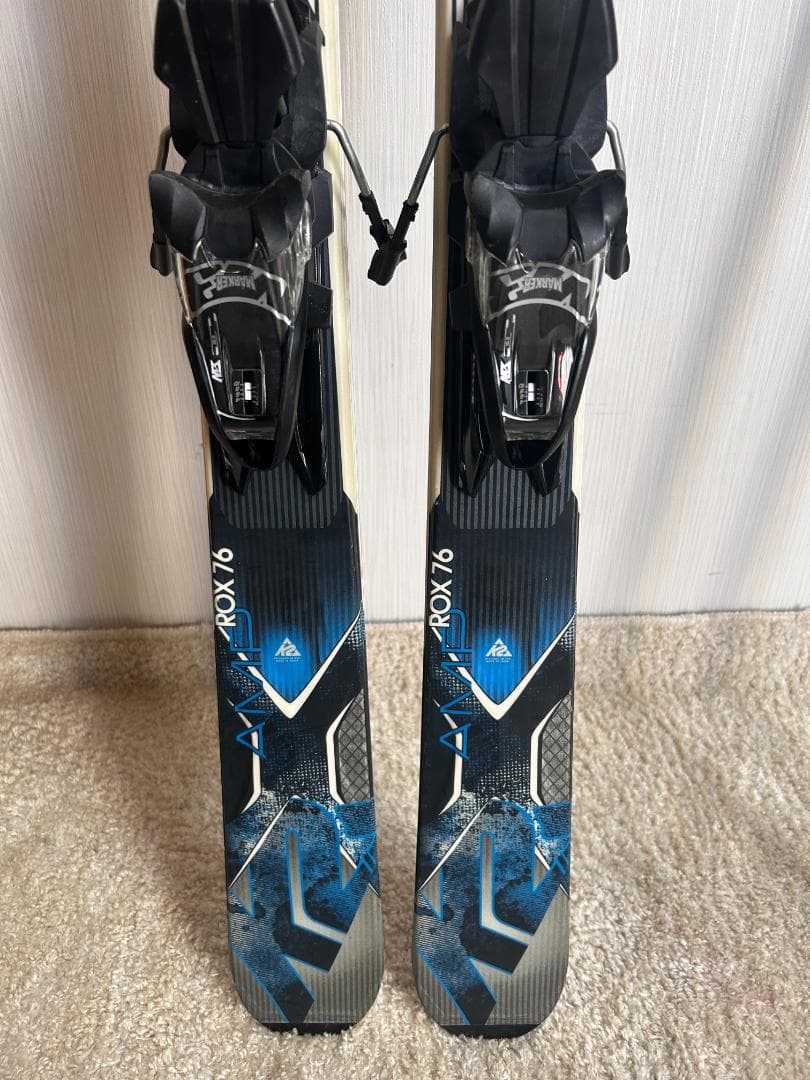 K2　AMP　ROX76　スキー板　160cm　ビィンディング付き