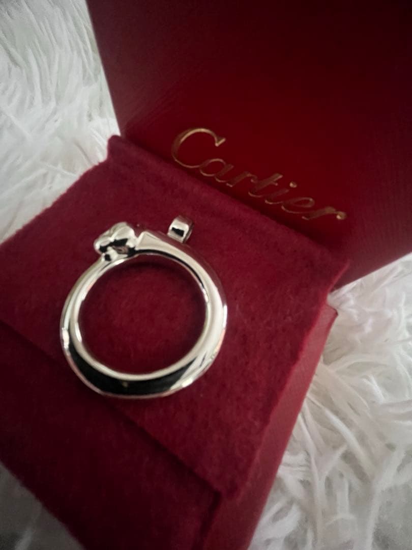 Cartier シルバー キーホルダー