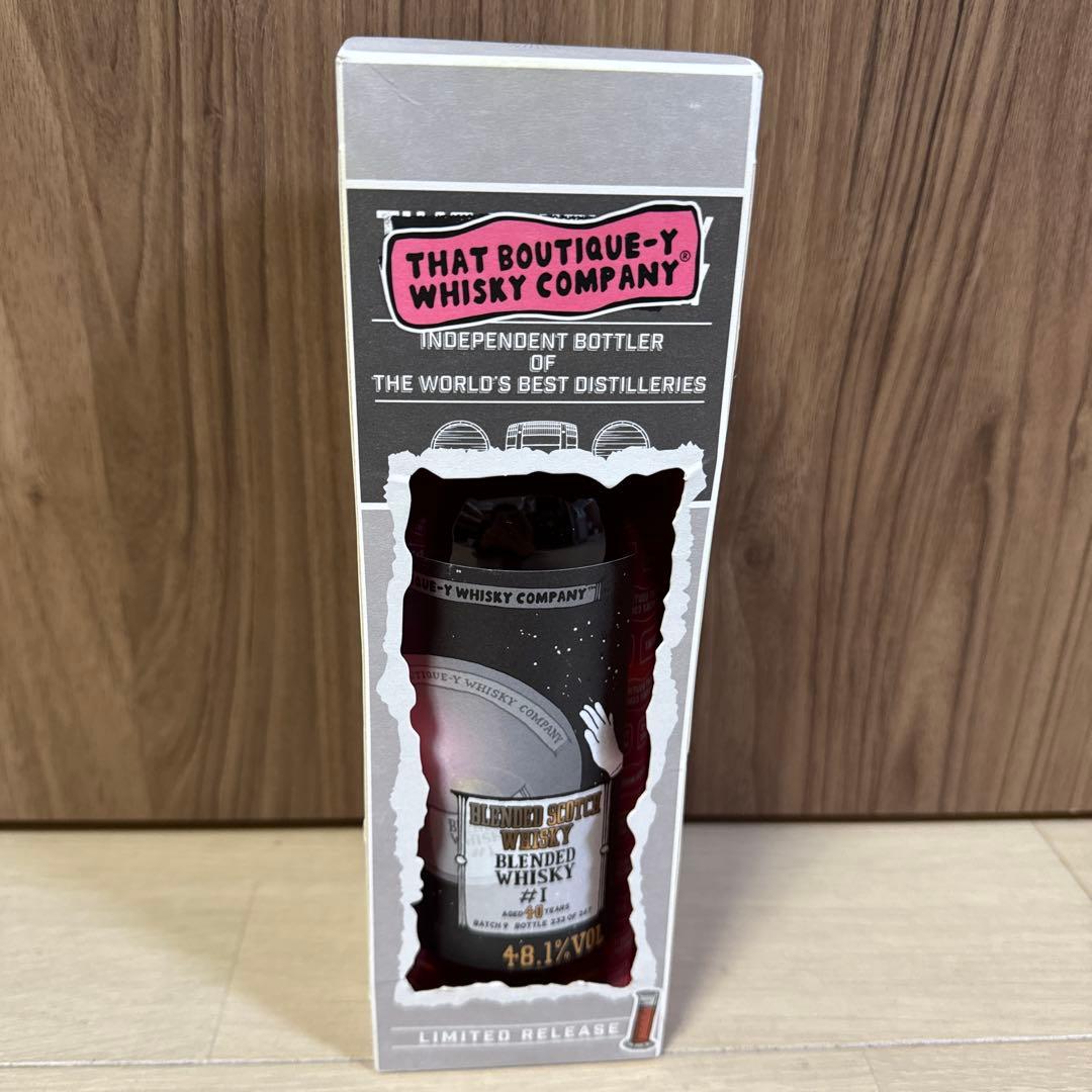 ブレンデッドウイスキー #1 バッチ9 40年 48.1% 500ml 未開封
