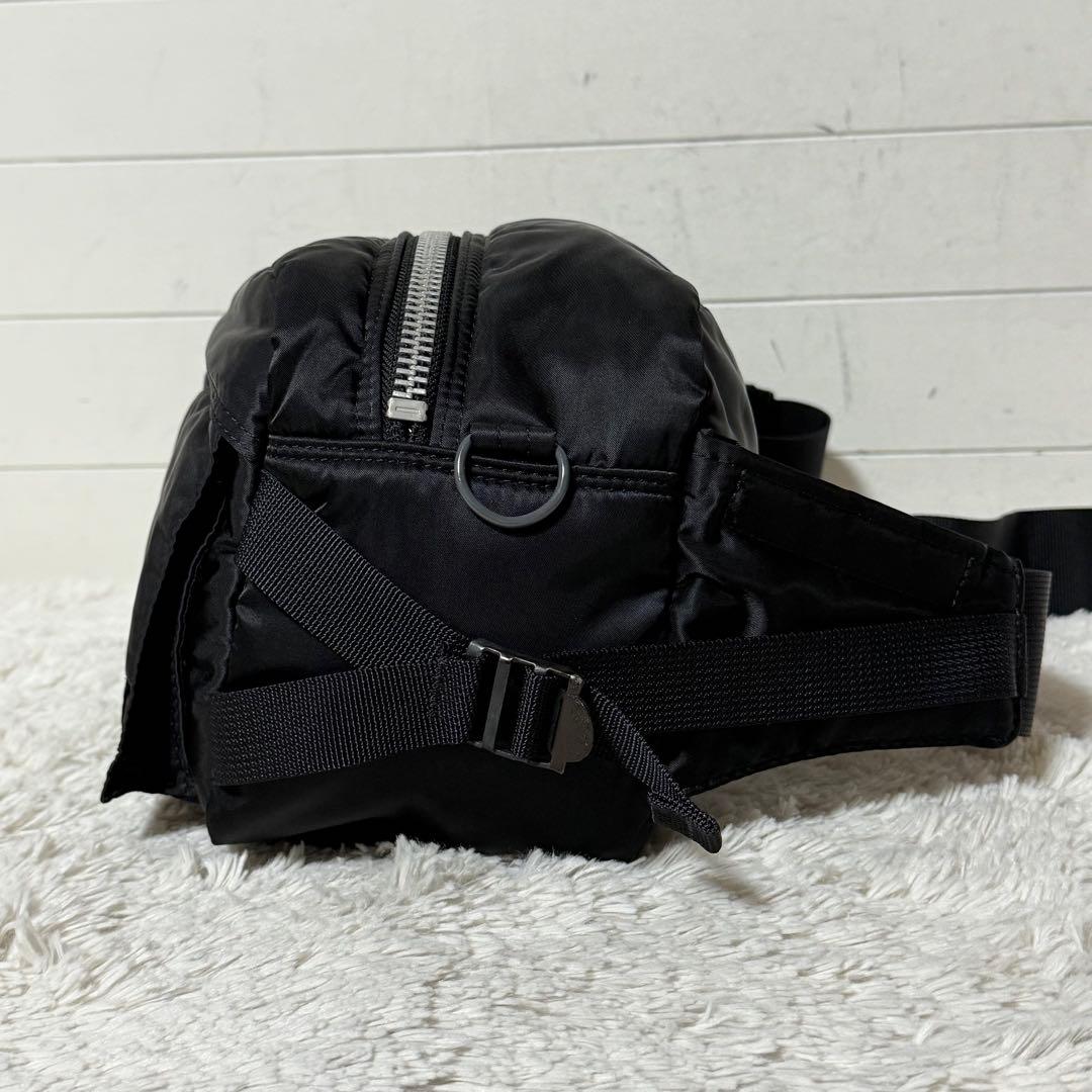 ⭐️未使用級⭐️　PORTER　TANKER　ボディバッグ　ブラック　ウエストバッグ